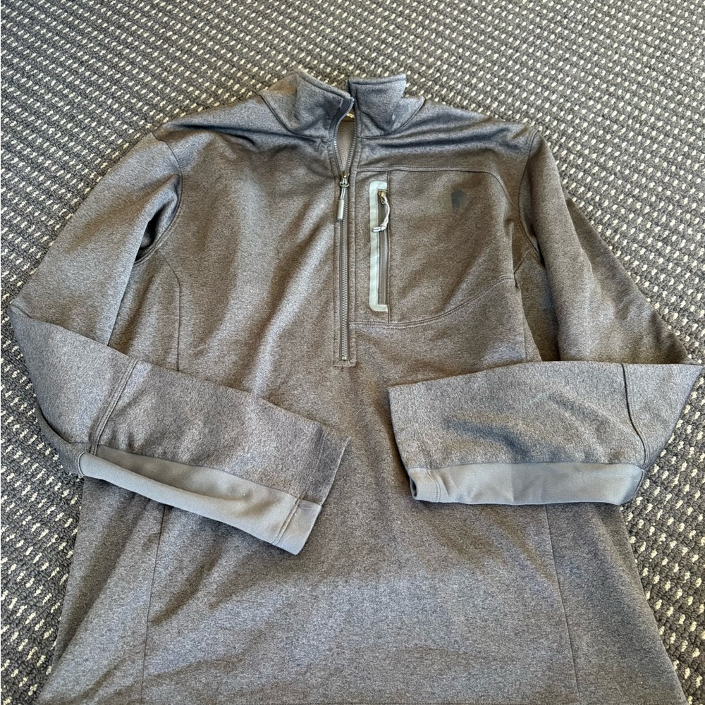 The North Face Dark Gray Quarter-Zip Fleece Pullover
